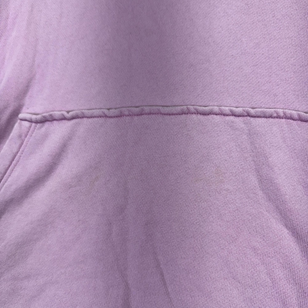 Aerie Hoodie Womens Medium Pink Pullover V Neck Kangaroo Pocket Casual City - Picture 10 of 13